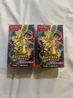 2 Pokemon TCG Ascended Heroes Booster Bundle BRAND NEW SEALED Set Of Two - Image 1
