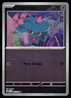 Misdreavus 035/094 Common Phantasmal Flames Pokemon Reverse Holo Near Mint - Image 1