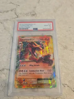 2016 POKEMON XY EVOLUTIONS #12 CHARIZARD EX PSA 10 - Image 1