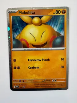 MAKUHITA 068 ME: MEGA EVOLUTION PROMO HOLO POKEMON HOLO NM/M TAKESHI NAKAMURA - Image 1