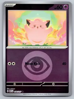 CLEFAIRY (ENERGY SYMBOL) 074/217 REVERSE HOLO POKEMON ASCENDED HEROES NM/M - Image 1