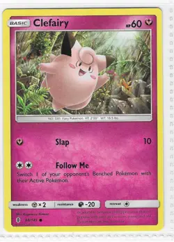 Clefairy 88/145 Common Guardians Rising Pokemon Near Mint - Image 1