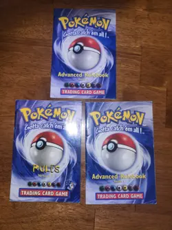 1999 Pokemon TCG Starter Rules Book Advanced Version 1, 2, 3 Vintage History - Image 1