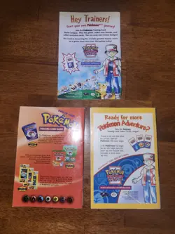 1999 Pokemon TCG Starter Rules Book Advanced Version 1, 2, 3 Vintage History - Image 4