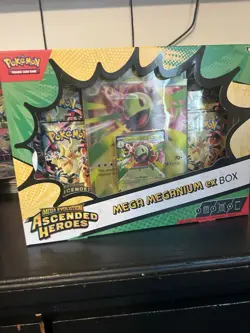 Pokemon Ascended Heroes Mega Meganium EX Box Sealed - Image 1