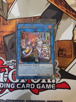 YUGIOH SPRIGHT ELF POTE-EN049 ULTRA 1ST ED NM - Image 1