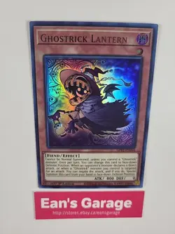YuGiOh Ghostrick Lantern 1st Edition GFP2-EN064 Ultra Rare foil - MN - Image 1