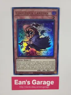 YuGiOh Ghostrick Lantern 1st Edition GFP2-EN064 Ultra Rare foil - MN - Image 2
