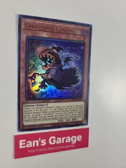 YuGiOh Ghostrick Lantern 1st Edition GFP2-EN064 Ultra Rare foil - MN - Image 3