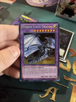 Mirror Force Dragon DRL2-EN005 SEC Dragons of Legend 2 Yu-Gi-Oh 1st Edition NM/M - Image 1