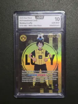 One Piece Monkey D. Luffy Leader ST13-003 - BVB x One Piece Promo - AOG 10 - Image 1