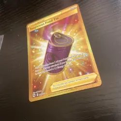 Pokemon TCG Suspicious Food Tin 80/73 Secret Rare Holo Card Champion's Path - Image 3