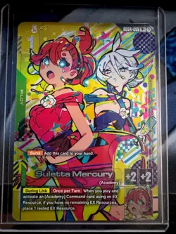 Suletta Mercury (GD04-085) (Alt-Art +) Gundam Card Game - Image 1
