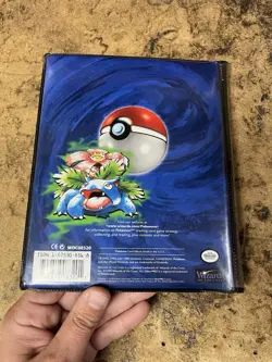 EMPTY Vntg 1999 Pokemon Card Binder Pikachu Blastoise Charizard Venusaur USA HTF - Image 3