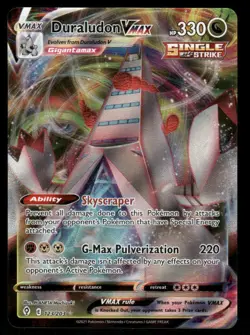 Pokemon Cards Duraludon VMAX 123/203 Evolving Skies Holo VMAX Rare NM - Image 1