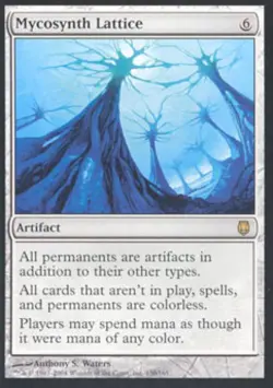 Mycosynth Lattice - Medium Play MTG Darksteel - Image 1