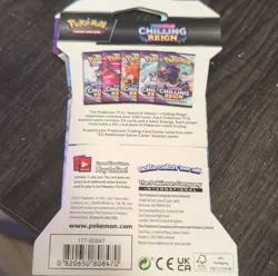 Pokemon Sword & Shield Chilling Reign Booster Pack English 10 Cards Articuno - Image 2