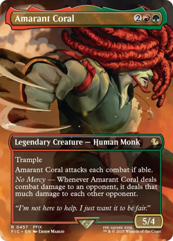 Amarant Coral (FOIL) x1 - MTG Final Fantasy Commander FIC #457 - Image 1