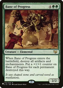MTG - Bane of Progress [The List] - Image 1