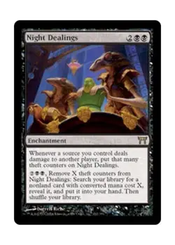 Magic the Gathering, Champions of Kamigawa - Night Dealings - Image 1