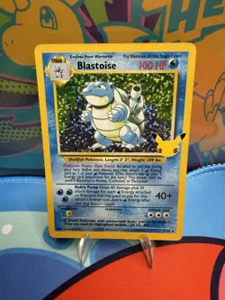 Pokemon Company Pokemon TCG Blastoise 2/102 Celebrations Classic Holo - Image 1