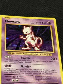 Pokemon Mewtwo Cracked Ice Holo RARE XY Evolutions 51/108 - Image 5