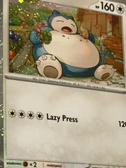 Snorlax 122 Promo Scarlet & Violet Pokemon Near Mint - Image 3