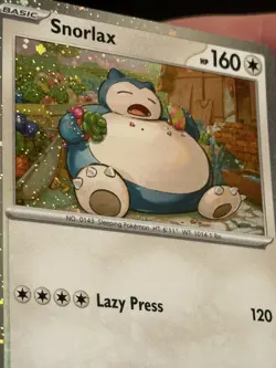 Snorlax 122 Promo Scarlet & Violet Pokemon Near Mint - Image 4