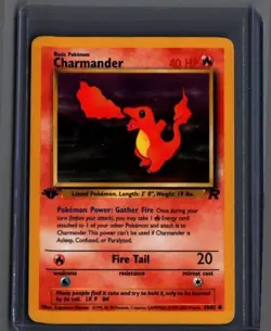 Charmander 50/82 Common Team Rocket Pokemon 1st Edition - Image 1