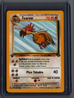 Fearow 36/64 Uncommon Jungle Pokemon 1st Edition - Image 1