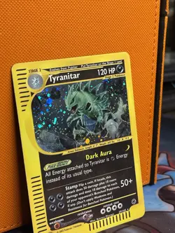 Pokemon Expedition Base Set Tyranitar Holo Rare 029/165 English 2002 NM - Image 5