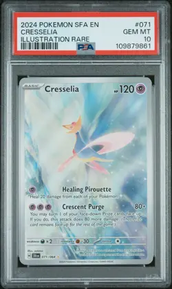 Pokemon - Cresselia 071/064 Sv: Shrouded Fable NM PSA 10 - Image 1