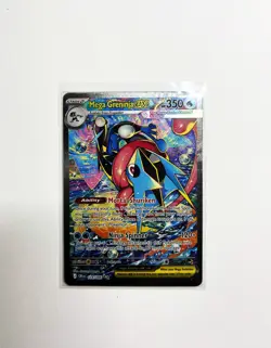 Mega Greninja ex SIR 116/086 Chaos Rising Special Illustration Rare Pokemon TCG - Image 1