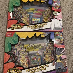 Pokemon Ascended Heroes Premium Poster Collection Set of 2 Factory Sealed Ripped - Image 1