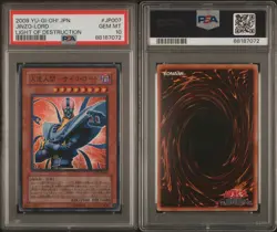 Psa 10 2008 Yu-gi-oh! JPN Jinzo-Lord Light Of Destruction - Image 5