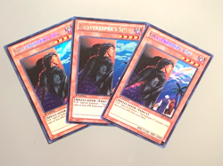 yugioh 3X Gravekeeper's Spy LCJW-EN255 1st Ed Secret Rare Near Mint Play Set - Image 1