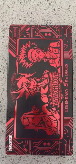Konami Yu-Gi-Oh! TCG Legendary 5D's Decks 1st Ed (5) English - Image 1