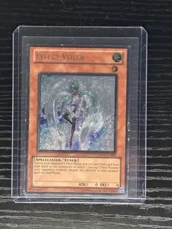 Effect Veiler Ultimate Rare DREV-EN002 Yugioh Unlimited Edition MP 🔥 - Image 2