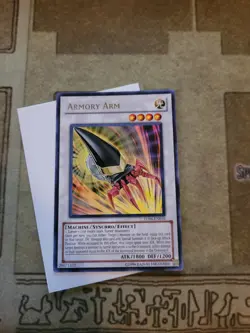 YUGIOH ARMORY ARM TU06-EN010 RARE UNLIMITED ED NM - Image 2