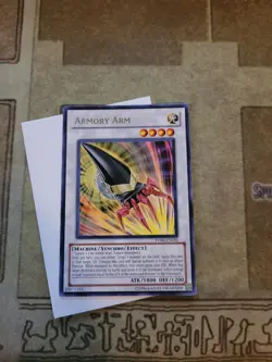 YUGIOH ARMORY ARM TU06-EN010 RARE UNLIMITED ED NM - Image 3