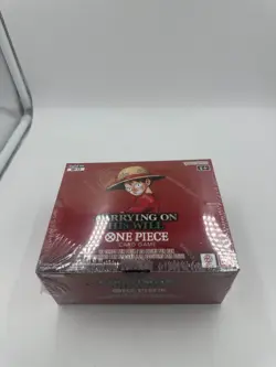 One Piece TCG: Carrying on His Will Booster Box (OP-13) SEALED NEW Seal has Flaw - Image 1