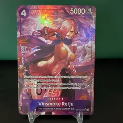 One Piece CCG Vinsmoke Reiju OP12-063 Legacy Master SR Alt Art Foil EN - Image 1