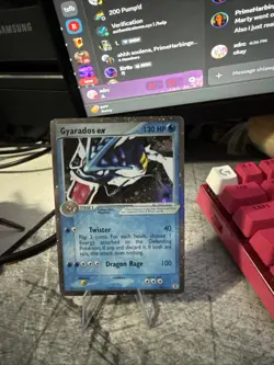 Pokemon Gyarados EX TCG Holo Rare Card FireRed LeafGreen 109/112 - Image 1