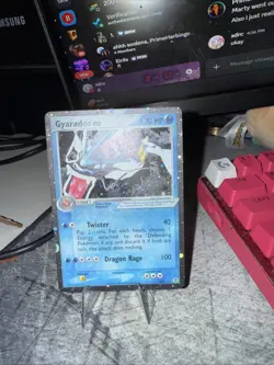 Pokemon Gyarados EX TCG Holo Rare Card FireRed LeafGreen 109/112 - Image 2