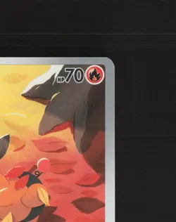 Tepig 096/086 White Flare Full Art Ultra Rare Holo Pokemon Card NM - Image 4