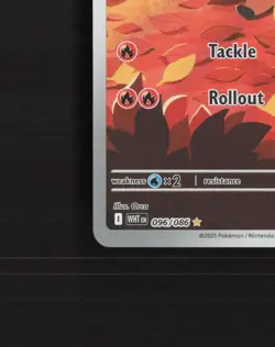 Tepig 096/086 White Flare Full Art Ultra Rare Holo Pokemon Card NM - Image 5