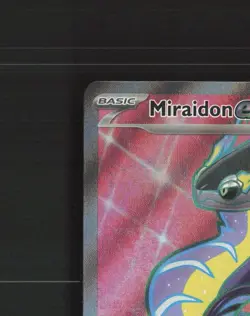 Miraidon ex 227/198 Scarlet & Violet Full Art Ultra Rare Holo Pokemon Card NM - Image 3