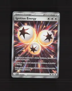 Ignition Energy 124/094 Phantasmal Flames Full Art Ultra Rare Pokemon Card LP+ - Image 1