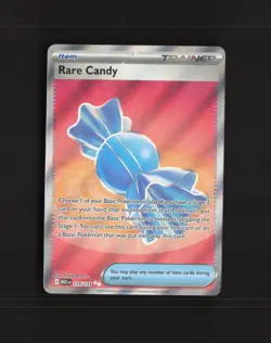 Rare Candy 175/132 Mega Evolution Full Art Ultra Rare Holo Pokemon Card NM - Image 1