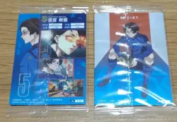 Blue Lock Yukimiya Kenyu Trading Card SR Rare Set New - Image 3
